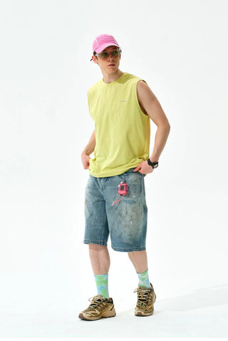 [Monterest] Quick-Dry Antibacterial Relaxed Tank Top