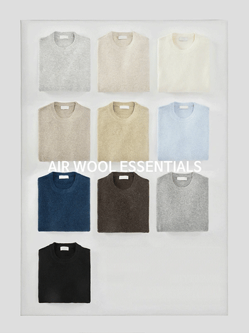 Shine Airwool Hachi Round Knit