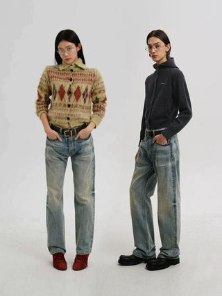 [MASONPRINCE] Distressed Denim Pants