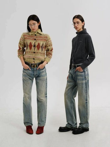 [MASONPRINCE] Distressed Denim Pants