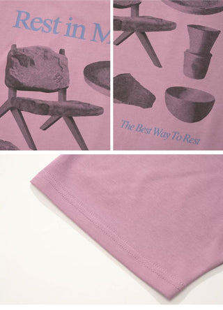 [Monterest] 5A Antibacterial Quick-Dry Outdoor Print Tee