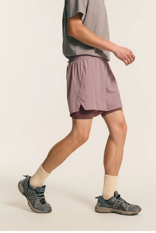 [Monterest] UPF50+ 2-in-1 Stretch Sport Shorts