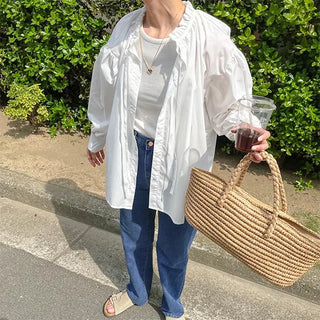 rectangle straw tote bag