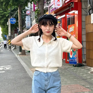 Knit cardigan