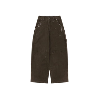 [MASONPRINCE] Paint Splatter Work Pants