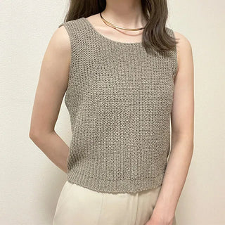 toro square sleeveless knit