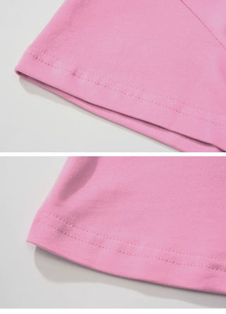 [Monterest] Slim Fit Logo Crewneck T-Shirt