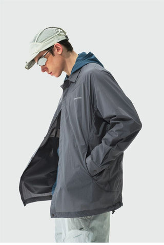 [Monterest] Water Repellent Lightweight Snap Shirt