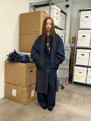 [NeverSeez] Wool-Lined Pilot Jacket