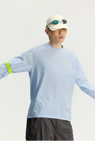 [Monterest] Quick-Dry Antibacterial Logo Long Sleeve Tee