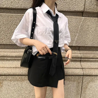 Cropped shirt