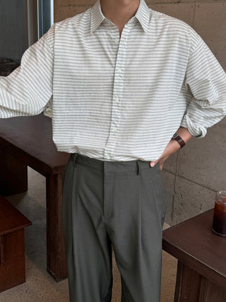 Scent Minimal Stripe Shirt