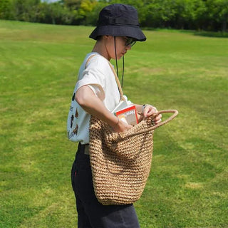 Rattan Shoulder Bag