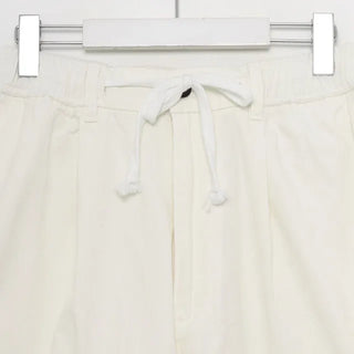 cotton balloon pants (white)
