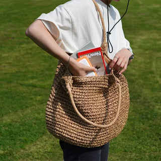Rattan Shoulder Bag