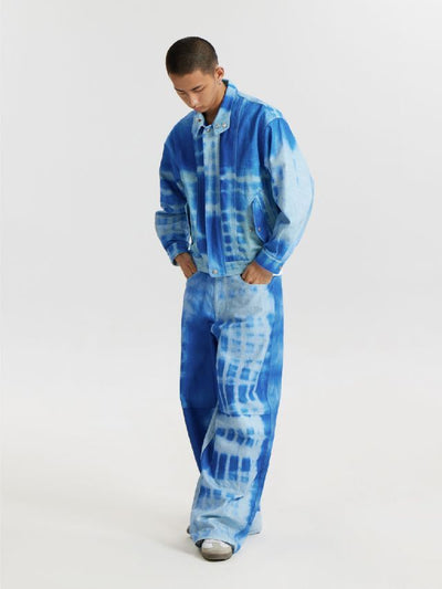 CONP Indigo Scan Denim Pants (Blue)