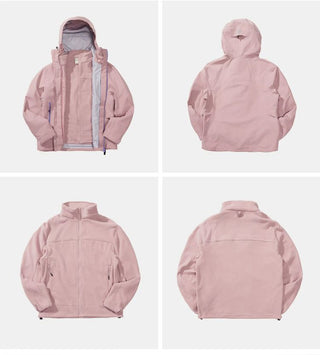 [Monterest] 3-in-1 Waterproof Hiking Shell Jacket