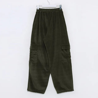 Cargo fleece pants