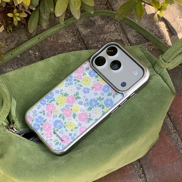 APPLE PATCHWORK SILVER EPOXY CASE