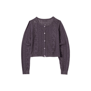 [NECY] Blossom Open Walk Knit Cardigan (2color)