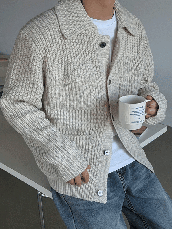 Flynnfield Wool Knit Jacket