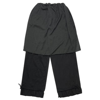 (2 colors) Polka Dot Layered Skirt