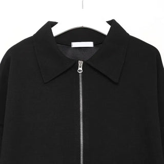 Double-zip cotton jacket