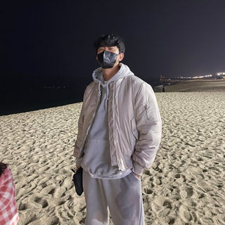 Gyeongpodae Padded Blouson (3 colors)