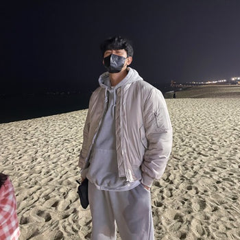 Gyeongpodae Padded Blouson (3 colors)