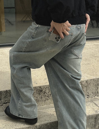 Labo Wide Denim Pants (3 colors, S~3XL)