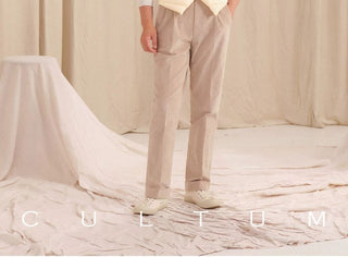 [CULTUM] Tailored Down Vest with Notch Lapel
