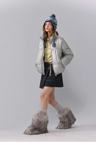 [Monterest] 800FP Water-Resistant Quilted Down Jacket