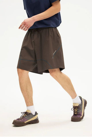 [Monterest] Contrast Stitch Outdoor Shorts