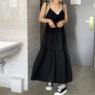ribbon sleeveless cancan ops