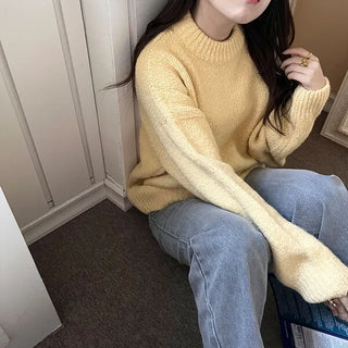 Colored wool knit