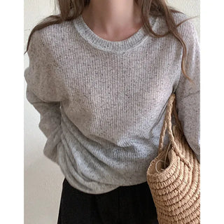 See-through linen summer knit T-shirt