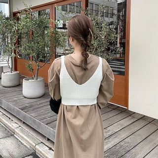 Knit cropped bustier