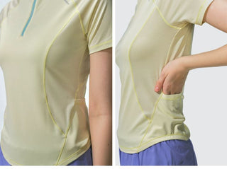 [Monterest] Quick-Dry UV Protection Cycling Polo