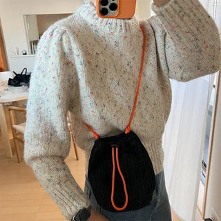 Glitter shoulder bag