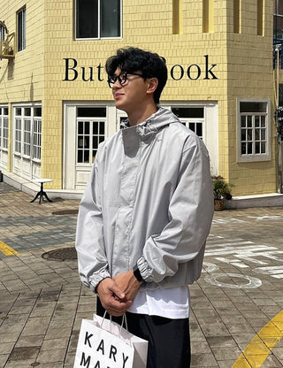 [Feature] Field Windbreaker Hooded Jacket (6 colors)