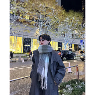 Checkered Big Scarf