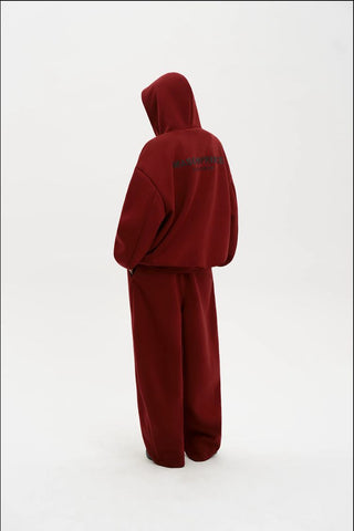 [MASONPRINCE] Heavyweight Air Layer Hoodie Set