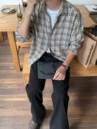 Record Soft Check Shirt