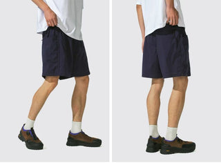 [Monterest] Quick-Dry Double Layer Side Pocket Shorts