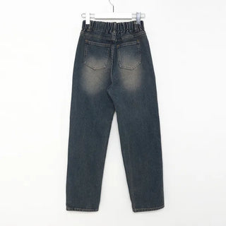 Vintage Wash Denim Pants