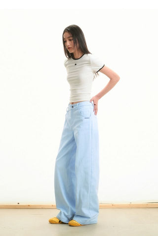[NOTAWEAR] Cotton Straight Trousers