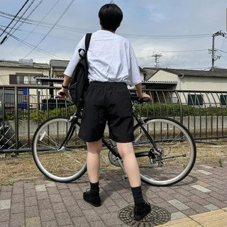 Nylon banding shorts