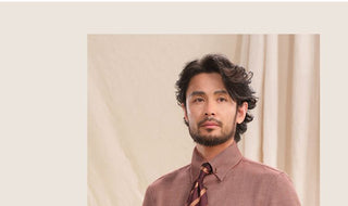 [CULTUM] Imperial Collar Herringbone Flannel Shirt