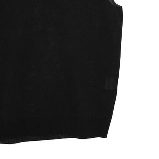Linen knit vest