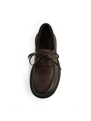 MASONPRINCE Leather Boat Shoes